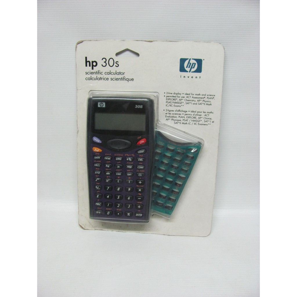 HP HP30S Scientific Calculator with Multi-Colored Faceplates 