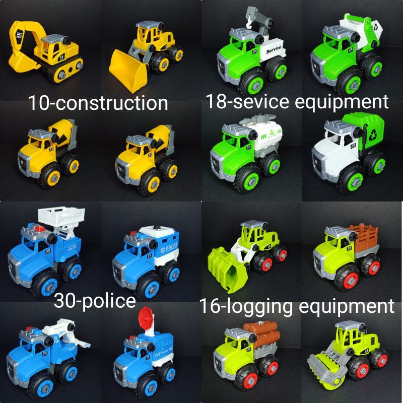 construction truck set