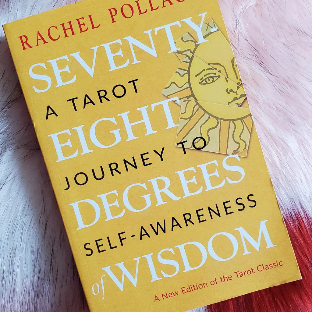 Seventy-Eight Degrees of Wisdom book about tarot studies | Shopee 