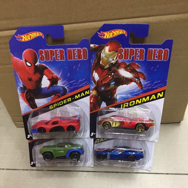 hot wheels superhero cars