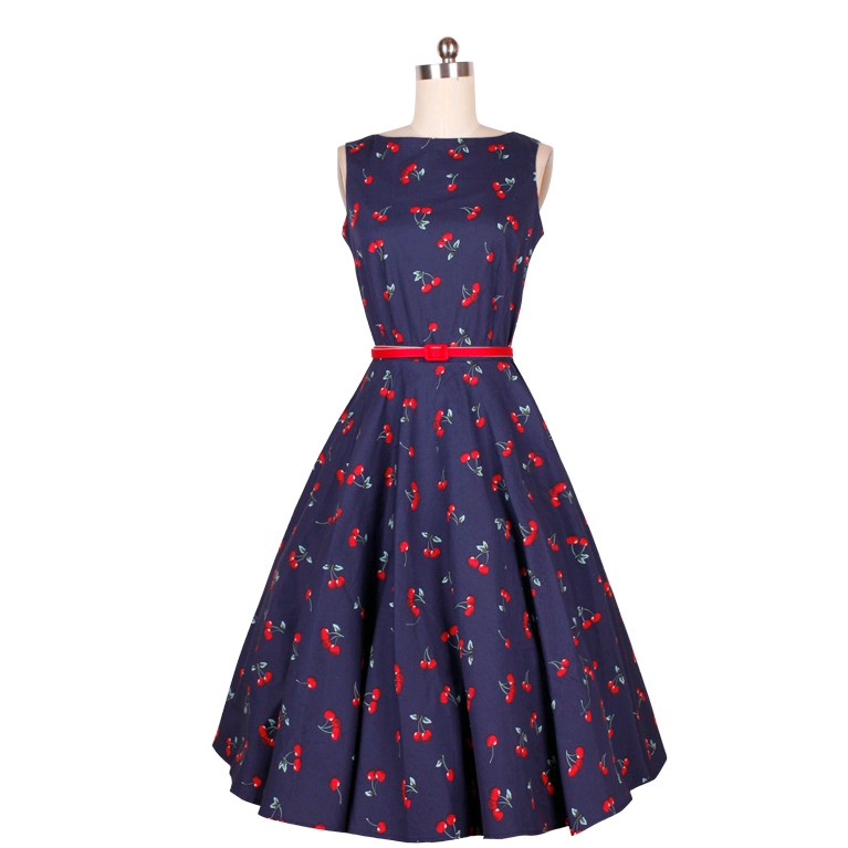 zara cherry dress