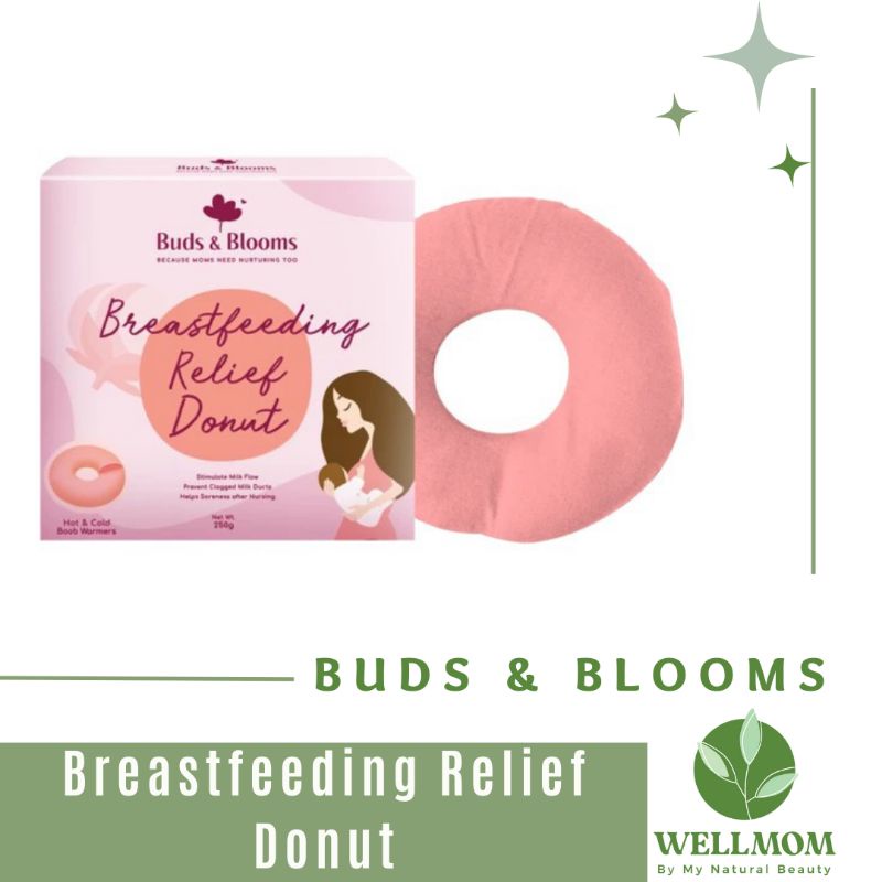 BUDS & BLOOMS Breastfeeding Relief Doughnut Hot and Cold Warmers