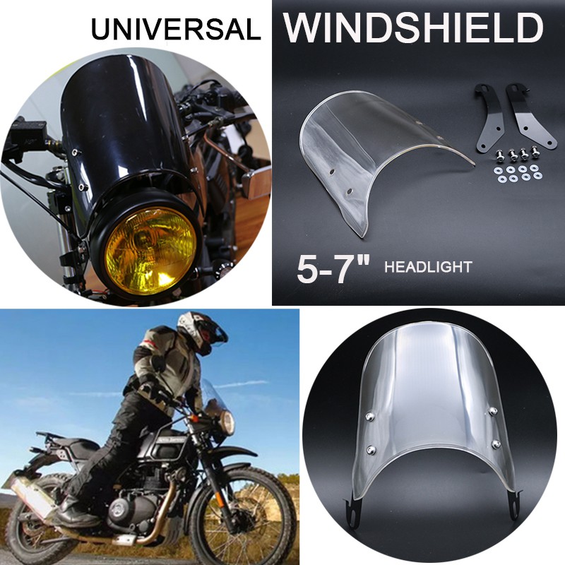 motorcycle universal windshield