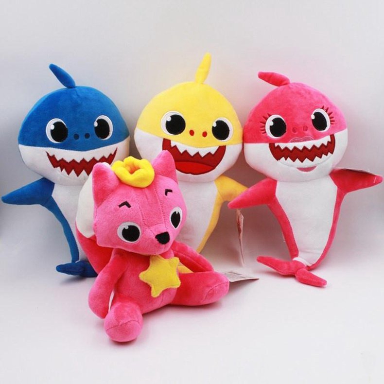 baby shark singing plush