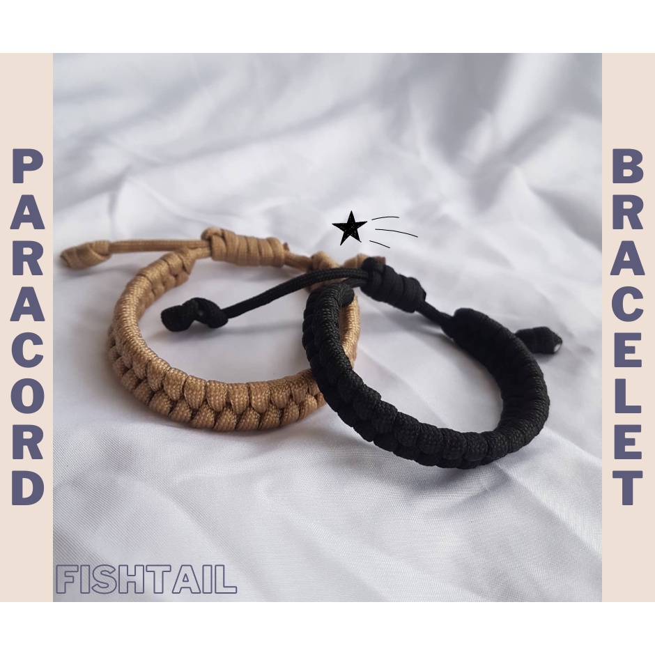 Fishtail Paracord Bracelet For Men and Women
