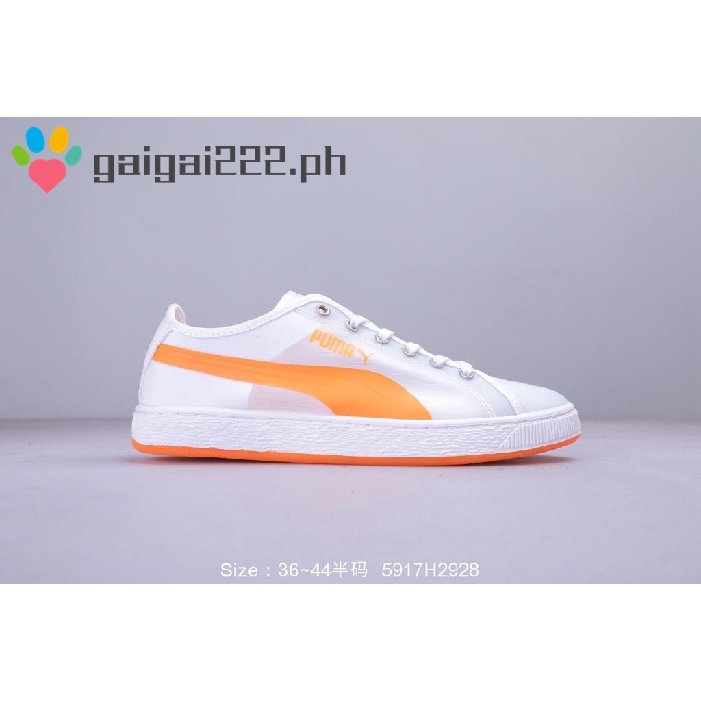 puma suede orange women