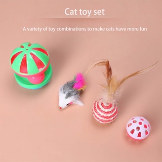 pet cat toy set multi-combination