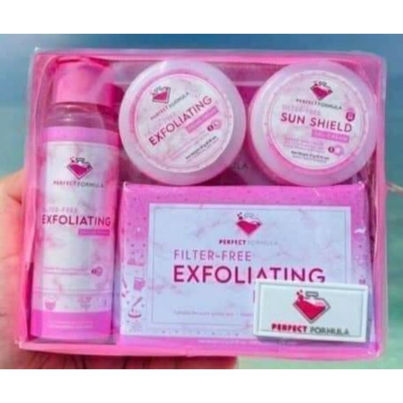 Perfect Formula FilterFree Exfoliating Facial Set Shopee Philippines