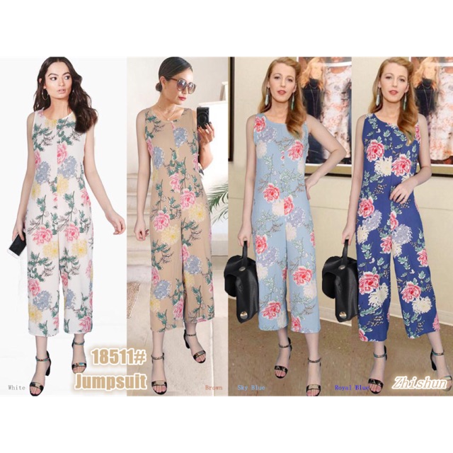 formal floral jumpsuit