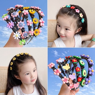 Korean Fashion Children's Braided Hair Band Press Hair Headdress Shredded Hair Artifact #5