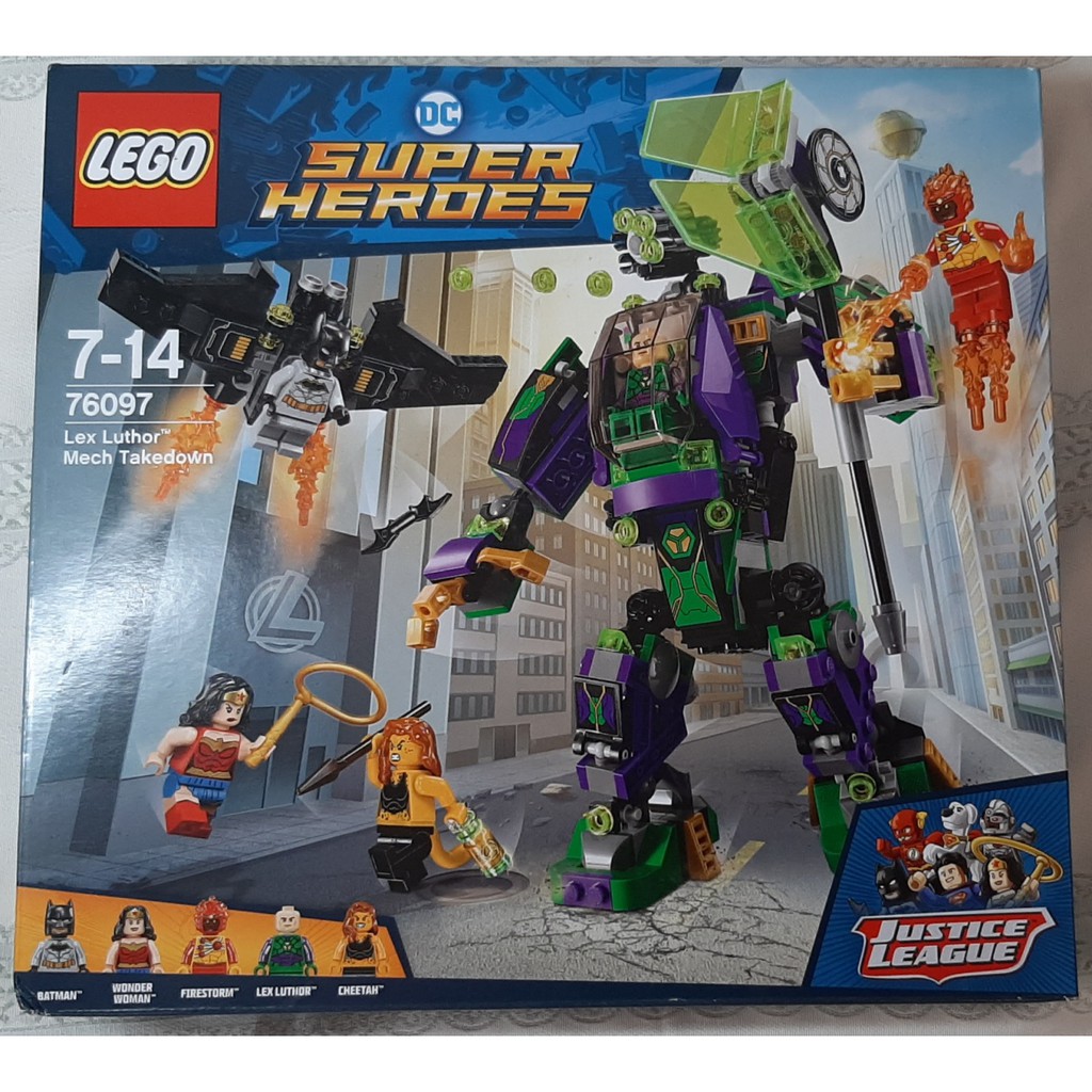 lex luthor mech takedown