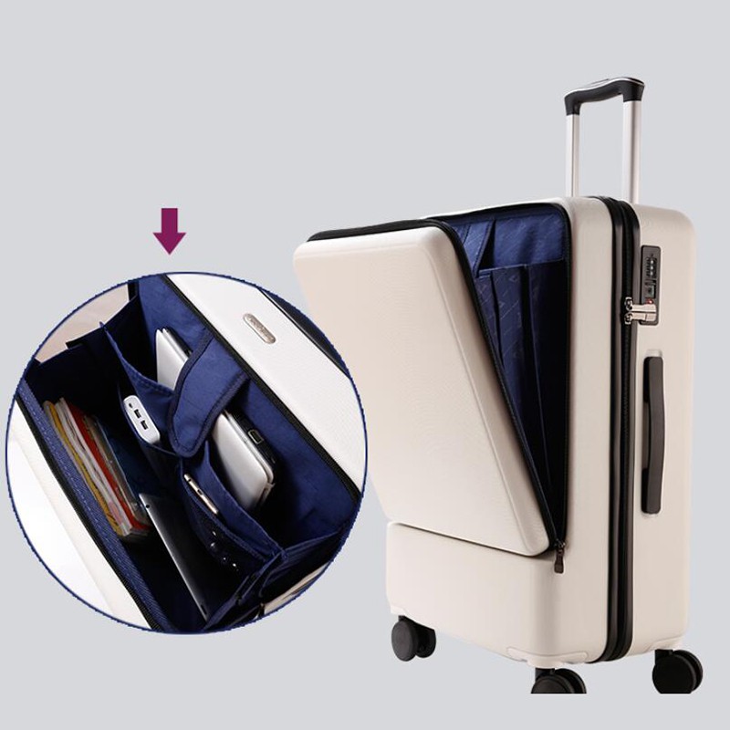 TRAVEL TALE ABS pc computer cabin travel suitcase 20" carry on hand