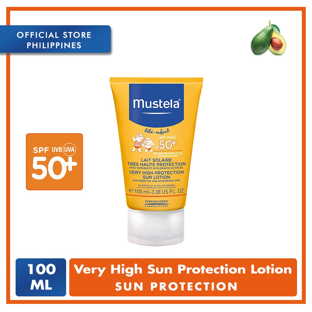 mustela high protection sun lotion