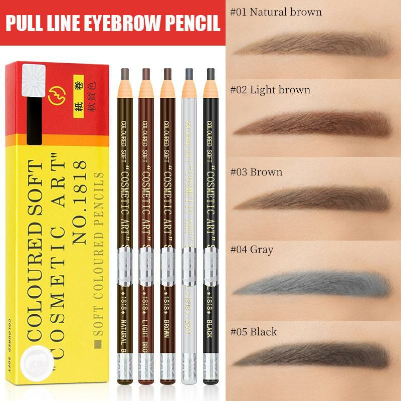 SOFT EYEBROW SHAPING PENCIL/ MICROBLADING PENCIL Shopee