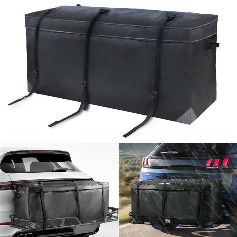 Car SUV Cargo Luggage Carrier Bag Storage Hitch Mount Waterproof Travel