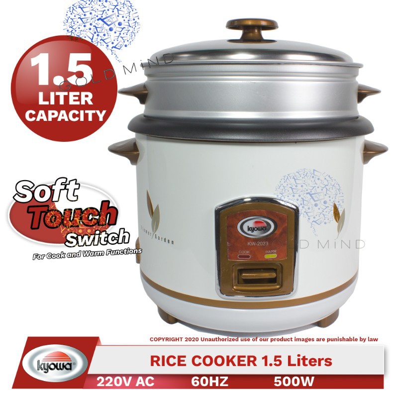 Kyowa Rice Cooker NONSTICK 1.5 Liter 500W Shopee Philippines