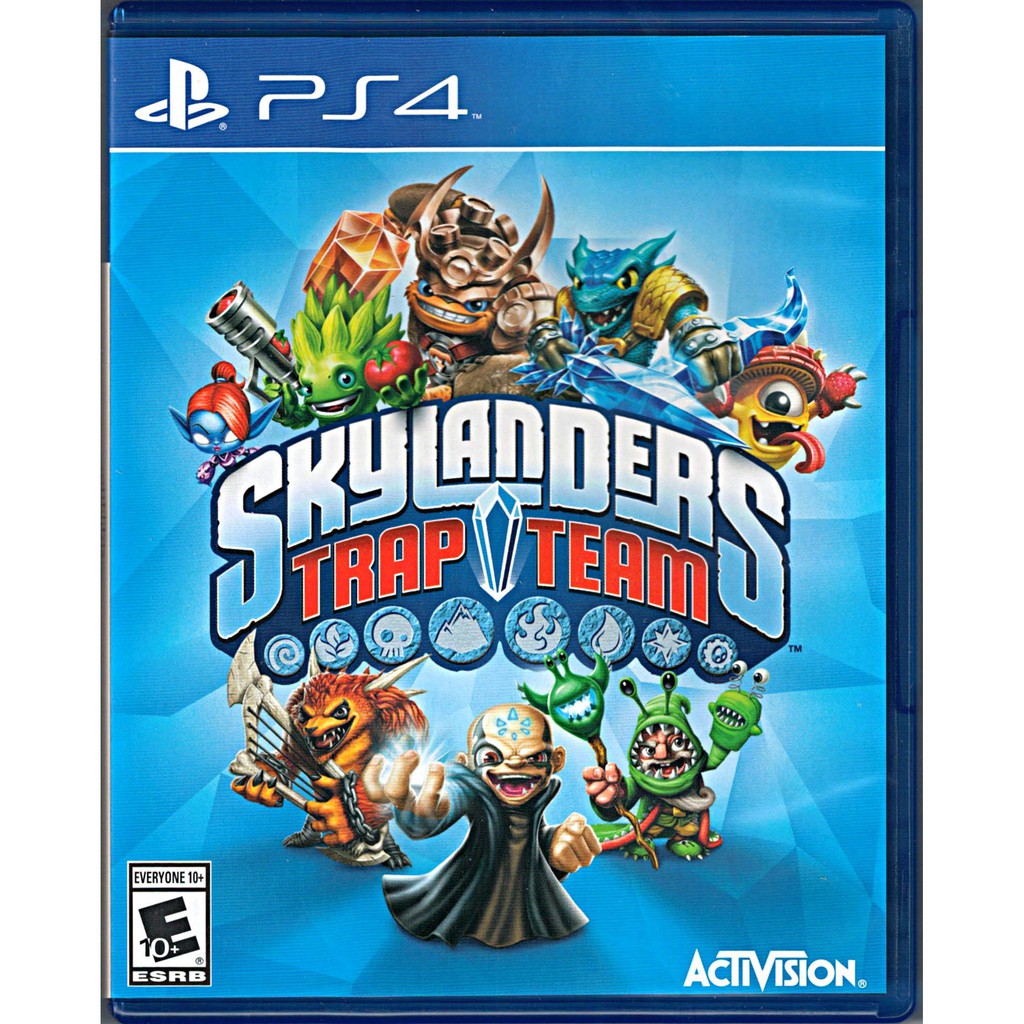skylanders trap team ps4 disc only