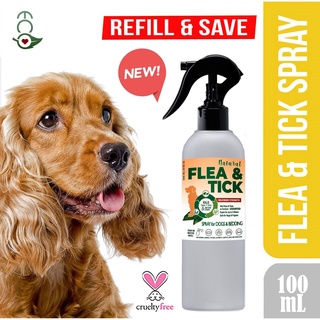【Ready Stock】△Eco Natural Flea and Tick Spray for Dog and Cat Anti Tick (Garapata) Flea (Pulgas) & L