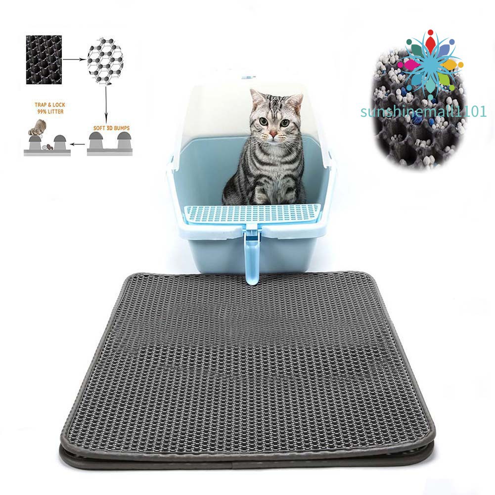 scatter control litter mat