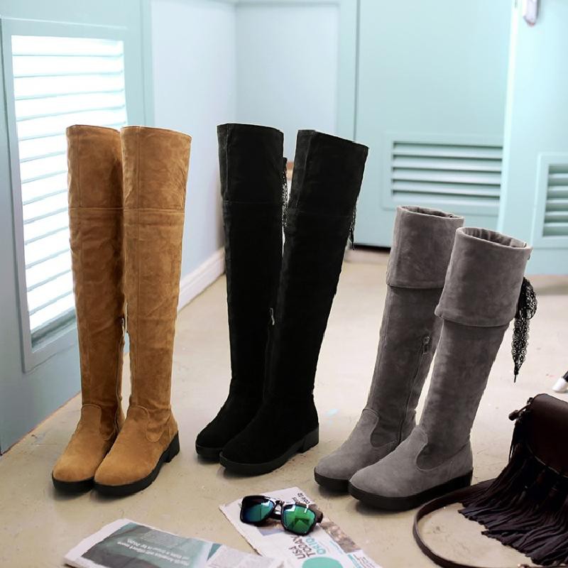 long boots for fat legs