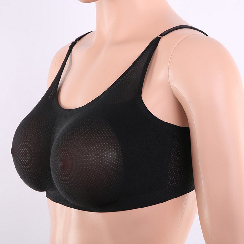 sports bras for fake breasts