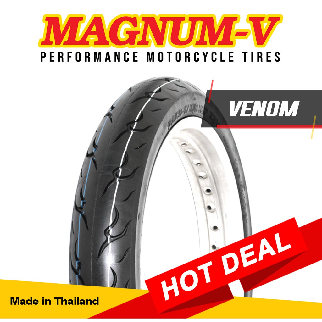 80/8017 TT Magnum V VENOM MV360 80/80 17 41P TT (Tubetype) "DUAL
