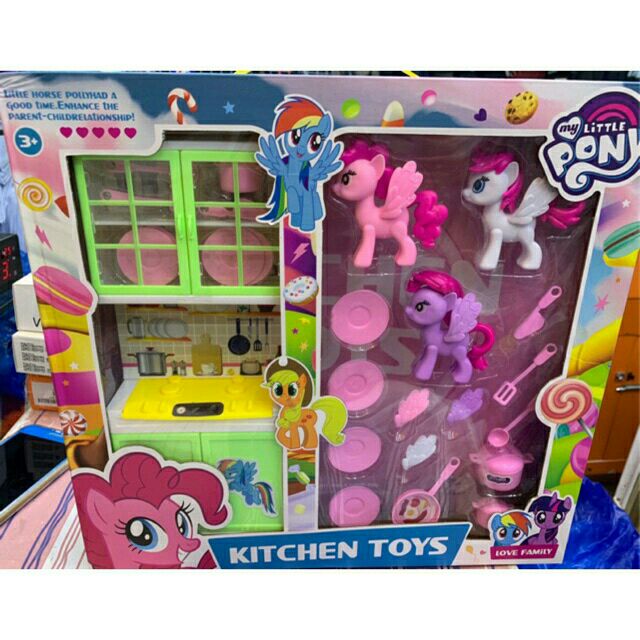 my little pony kitchen playset