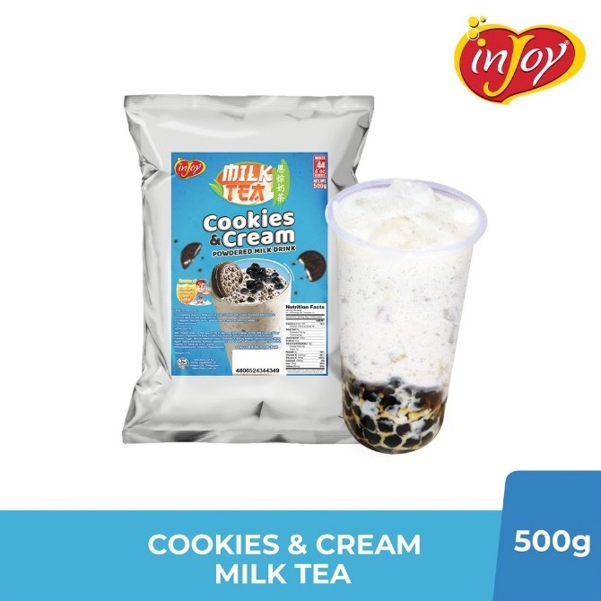 inJoy Cookies and Cream Milk Tea 500g inJoy Philippines Milk Tea