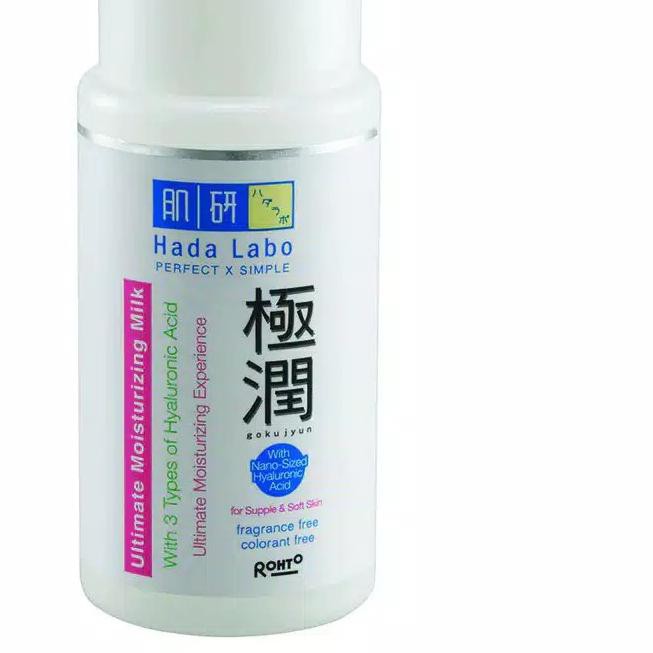 !!!Hadalabo Gokujyun Ultimate Moisturizing Milk 100ml (pink And White ...