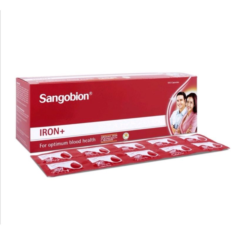 Sangobion Iron 10pcs Capsule Shopee Philippines