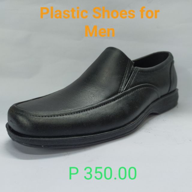 plastic dress shoes