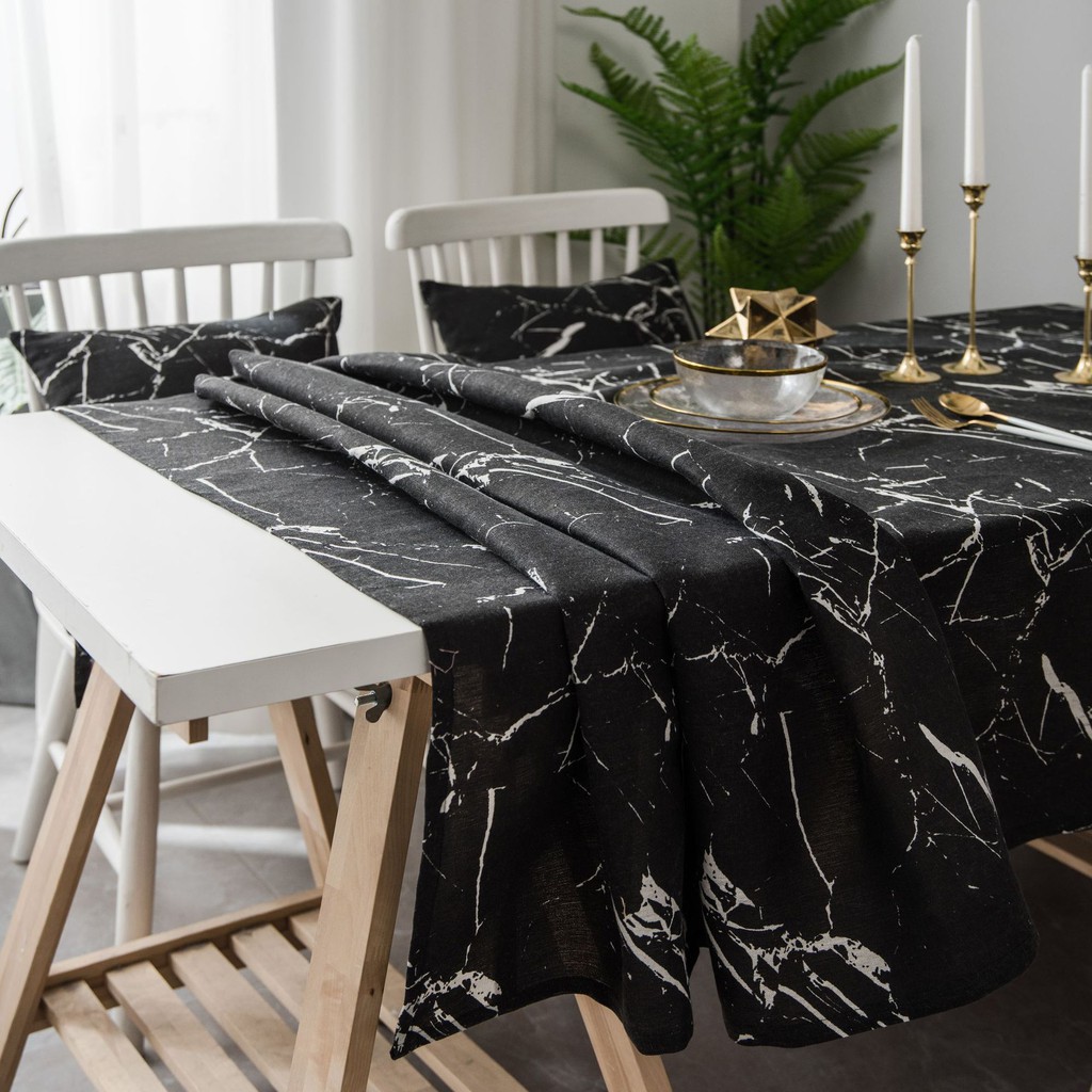 small black table cloth