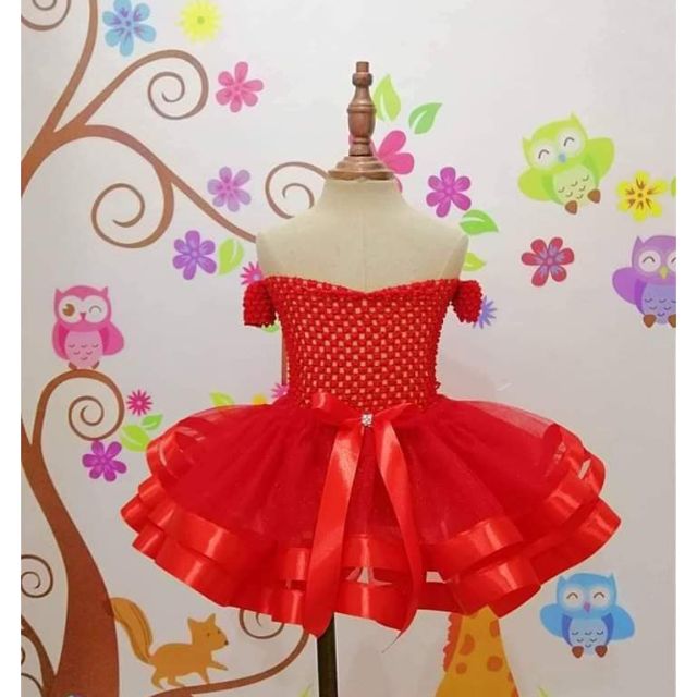 red tutu skirt baby