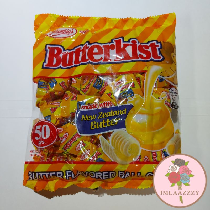 Butterkist butter flavored candy (50pcs) | Shopee Philippines