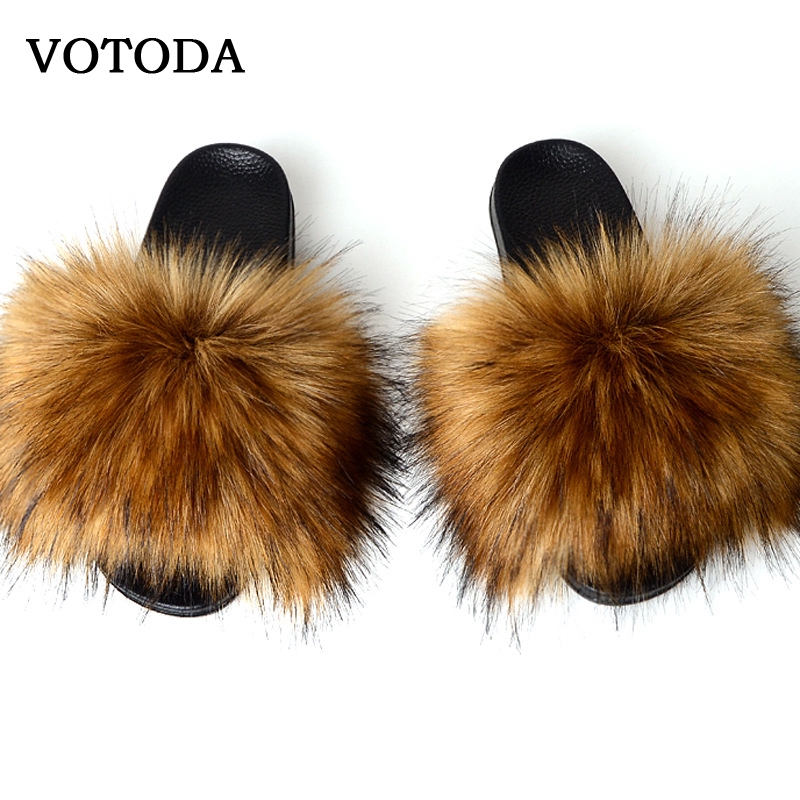 plush fur slides