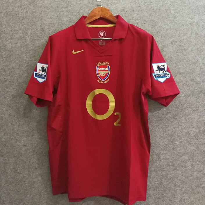 retro arsenal jersey