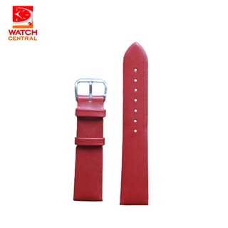 Genuine Calf Leather Watch Strap in Red, White, or Pink (8, 10, 12, 14, 16, 18, 20) #3