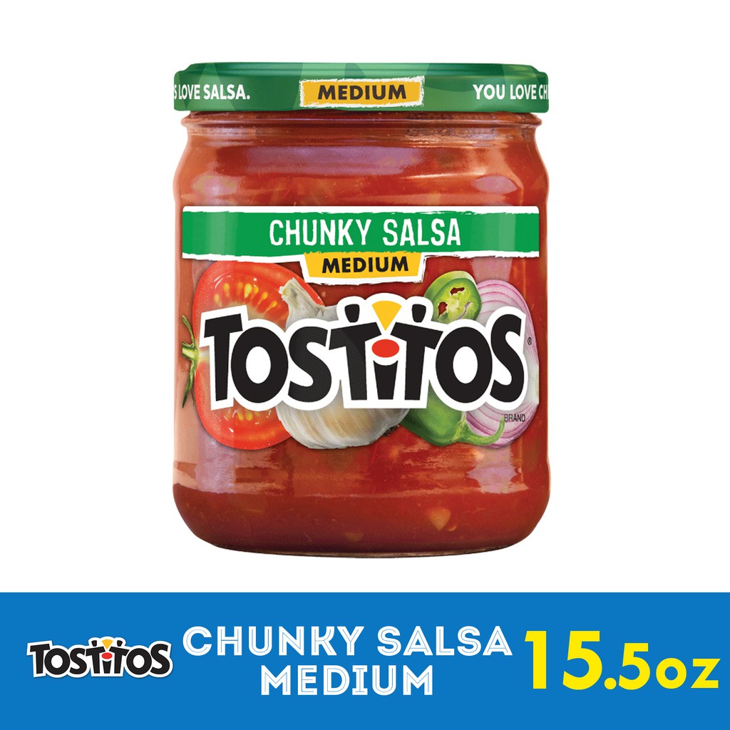 Tostitos Chunky Salsa Medium Dip 15.5oz | Shopee Philippines