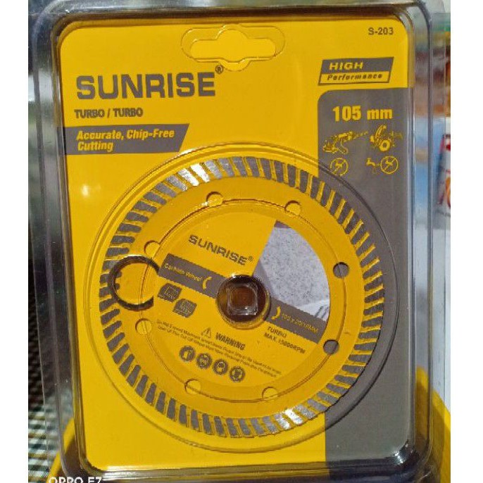 Original Sunrise Diamond Cutting Wheel Mm Yellow Shopee