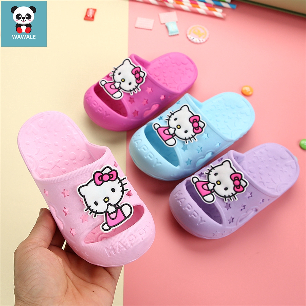hello kitty baby slippers