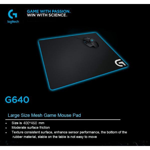 Logitech G640 Large Cloth Gaming Mouse Pad Shopee Philippines