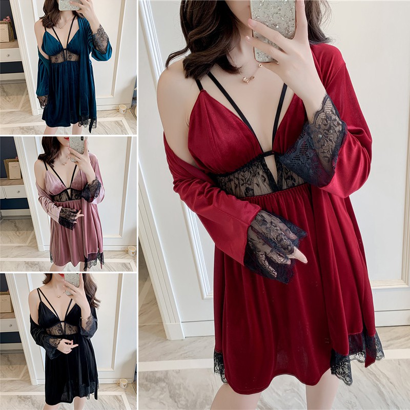 3 piece nightgown