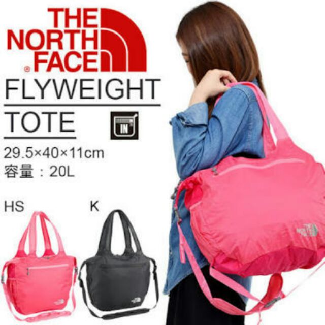 the north face flyweight tote