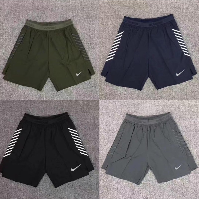 men's Nike dryfit running shorts above knee with pocket Shopee