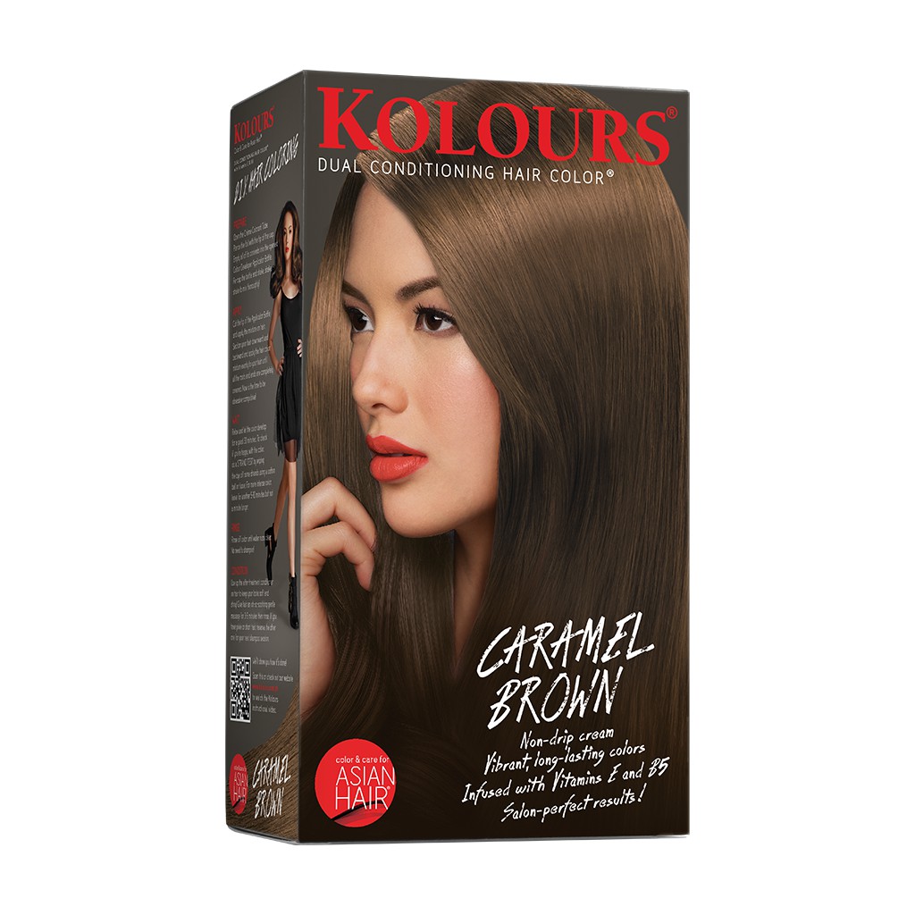 Kolours Hair Dye Caramel Brown 120ml Shopee Philippines