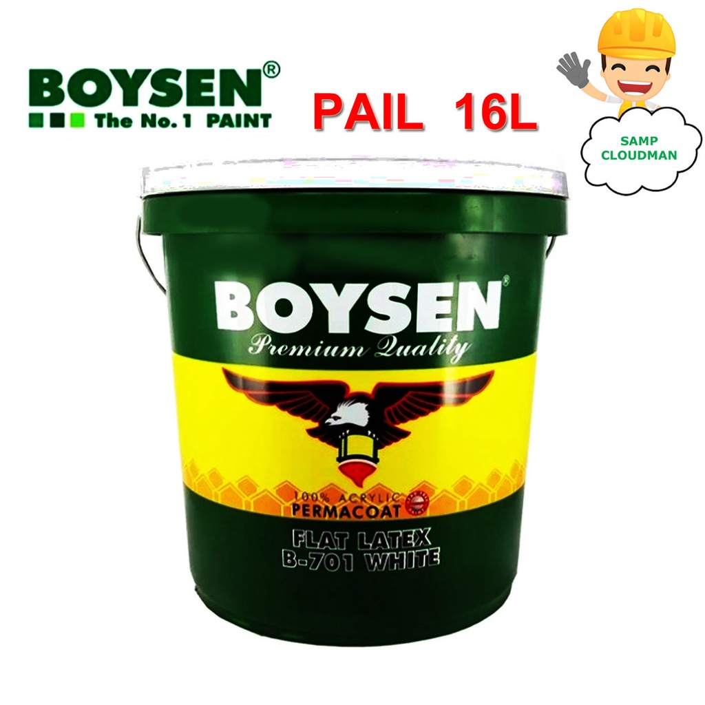 boysen-permacoat-latex-pail-16l-arcylic-paint-16-liters-semi-gloss-flat