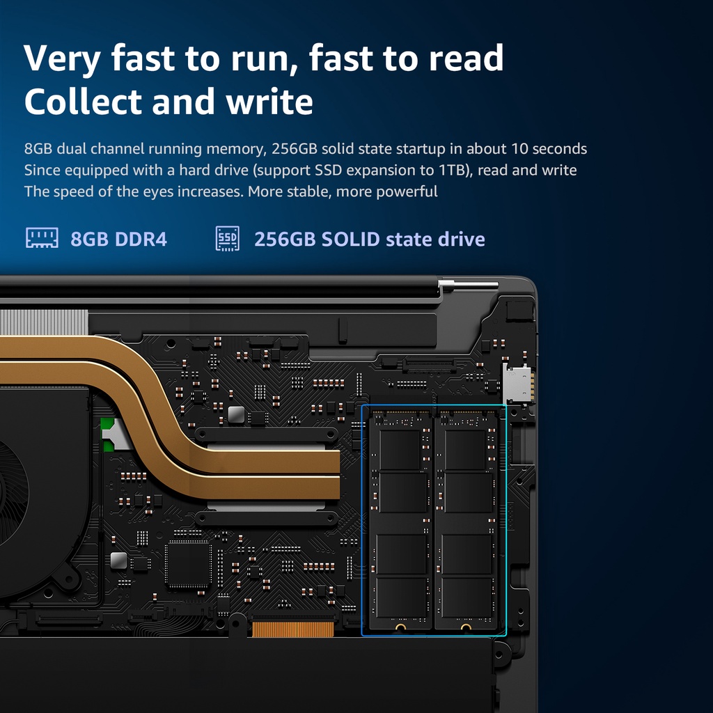 CHUWI Gemibook Pro Intel Celeron N5100 Processor Quad Core Laptop ...