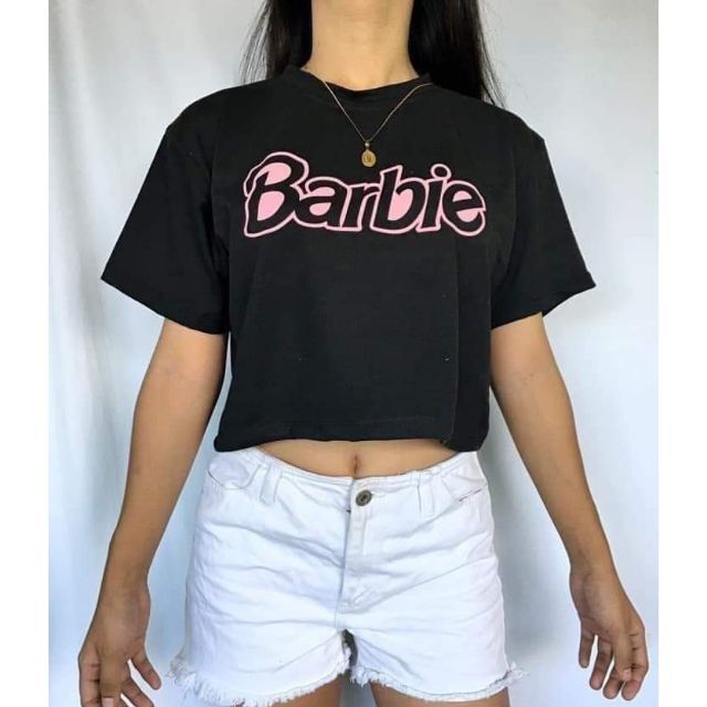 barbie crop top shirt