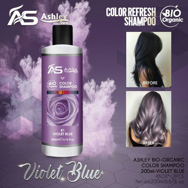 Ashley Shine Asc005 Bio Organic Color Shampoo Shopee Philippines