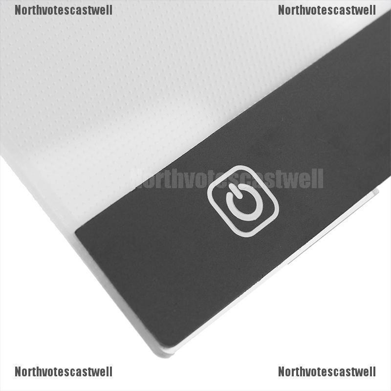 Northvotescastwell Dimmable USB A4 LED Light Box Tracing Board Art Stencil Drawing Pattern Pa NVCW